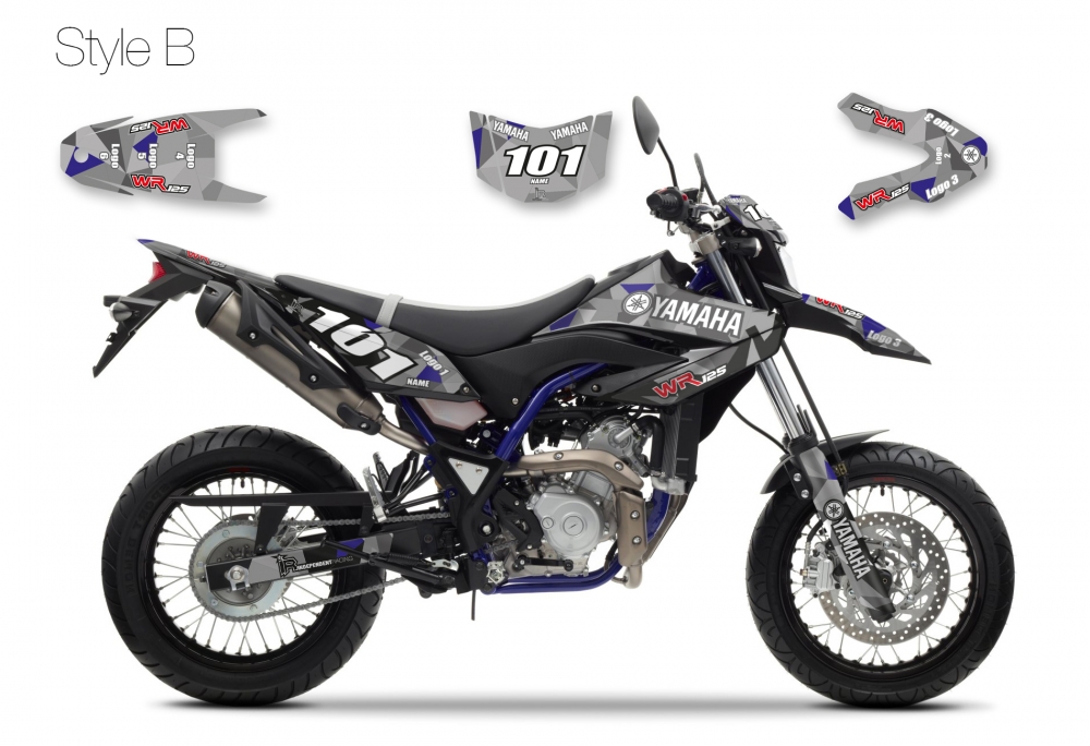 Dekor Yamaha WR125Factory2 B