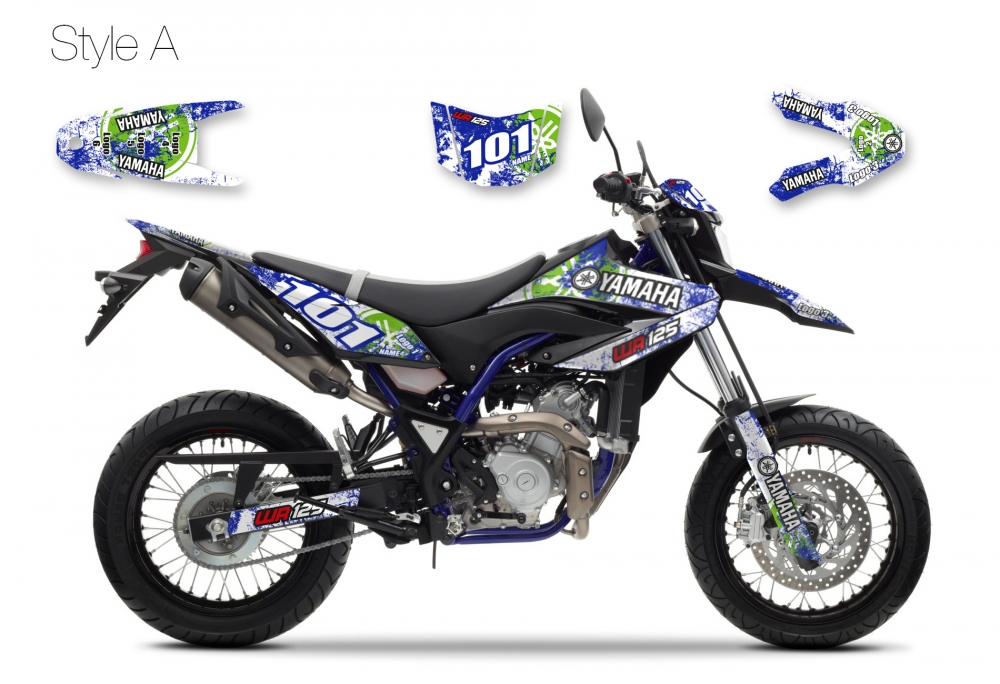 Dekor Yamaha WR125 Factory3 A