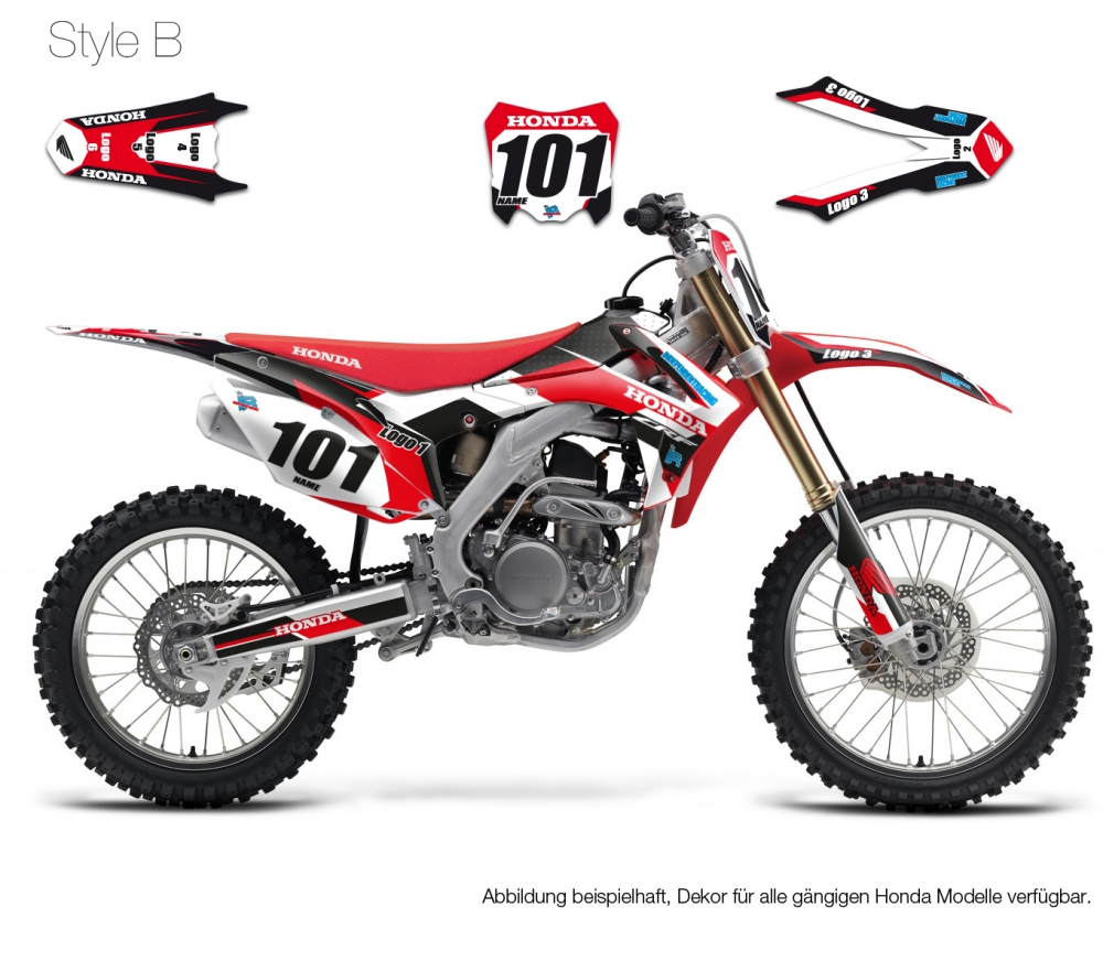 Decal Honda Stock2 B