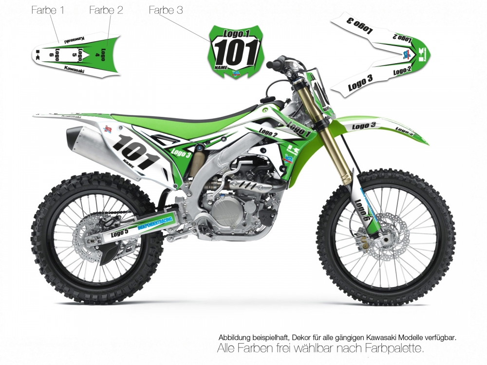 Decal Kawasaki Semi-Custom1