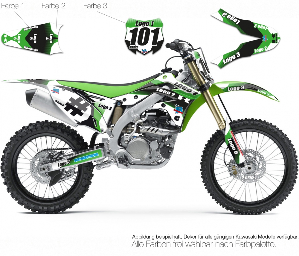 Dekor Kawasaki Semi-Custom2