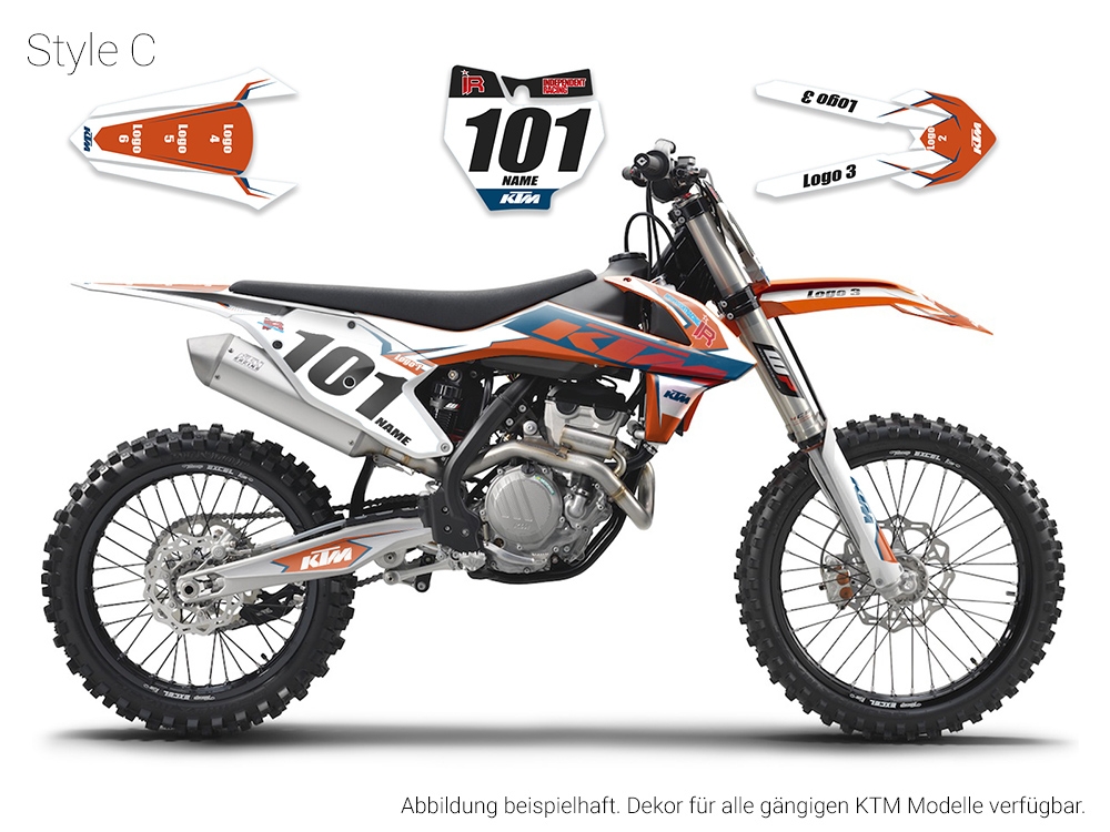 KTM EXC, EXC-F, SX & SX-F | Dekor Factory 3C