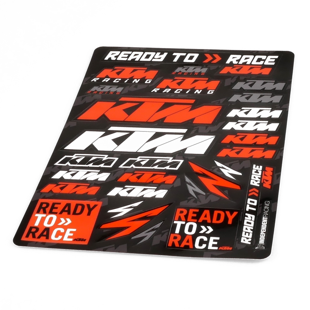 KTM Stickerset | sticker sheet